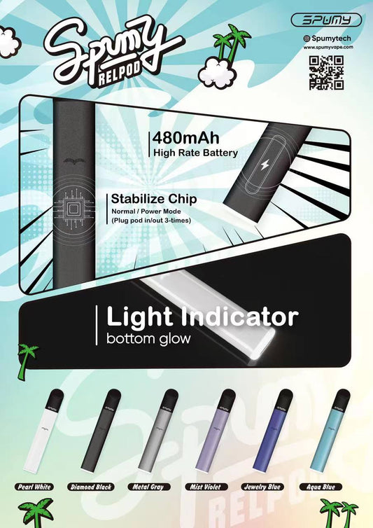 SPUMY 思邦迷 通用Rexl五代主機 換彈式電子菸煙桿