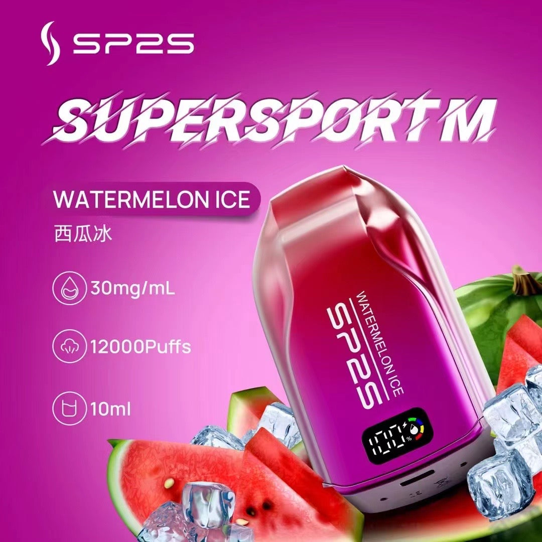 sp2s 12000口 思博瑞拋棄式 帶顯數 一次性菸可充電