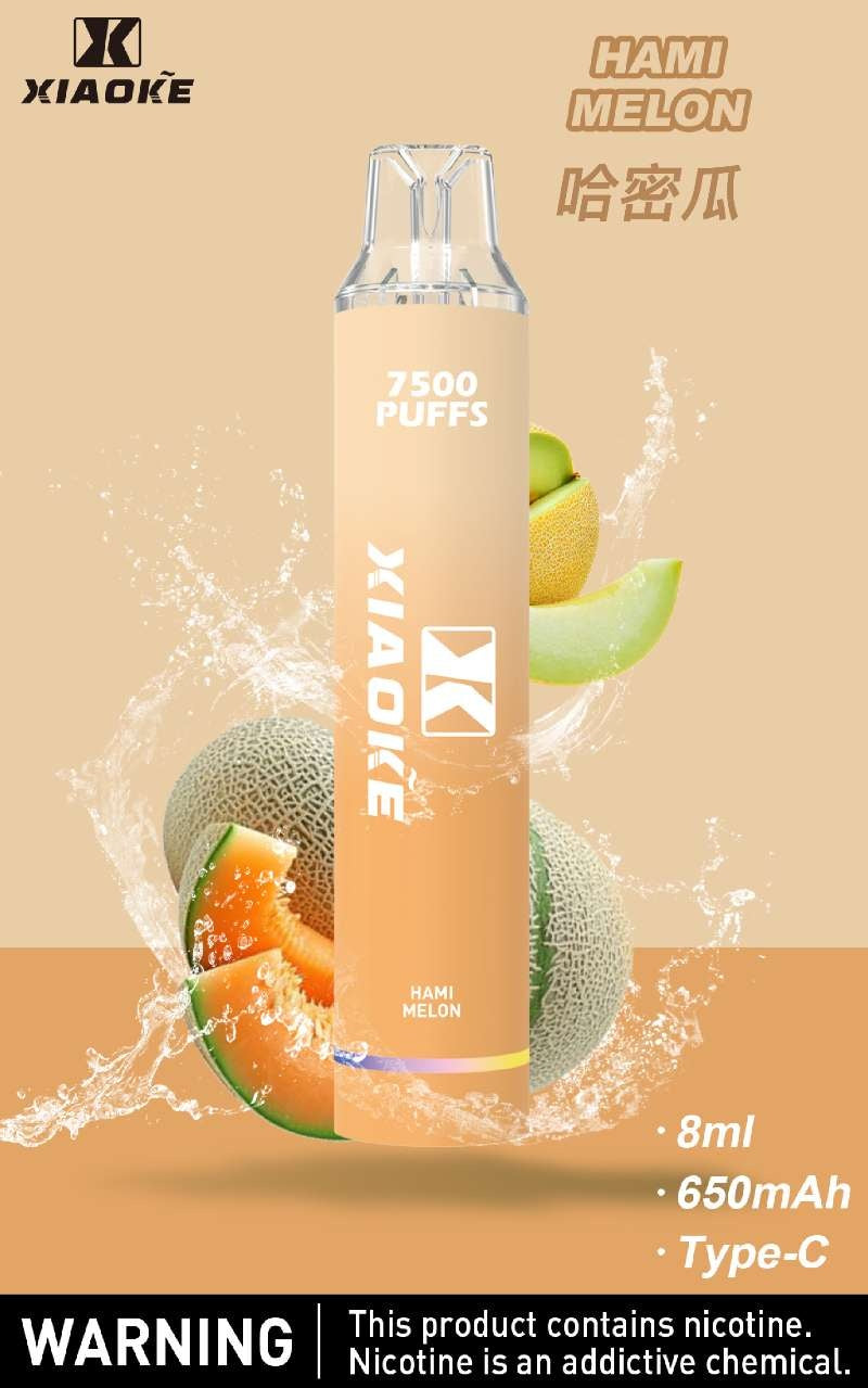 台灣現貨 梟客XIAOKE 7500口 發光仙女棒 拋棄式/一次性電子煙