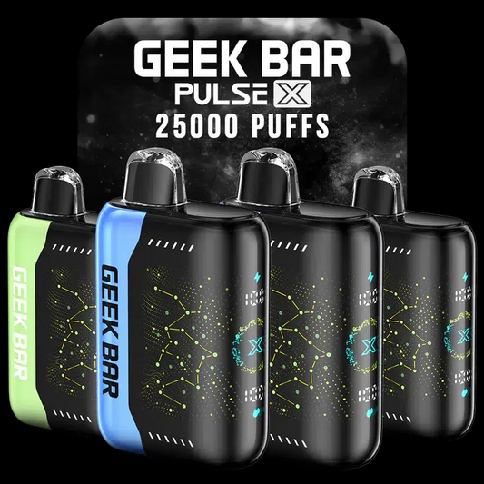 美國爆品 GEEK BAR Pulse X 25000口 拋棄式/一次性電子煙