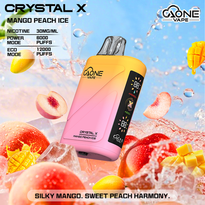 AONE VAPE CRYSTAL X 水晶2代 12000口 大容量拋棄式電子菸
