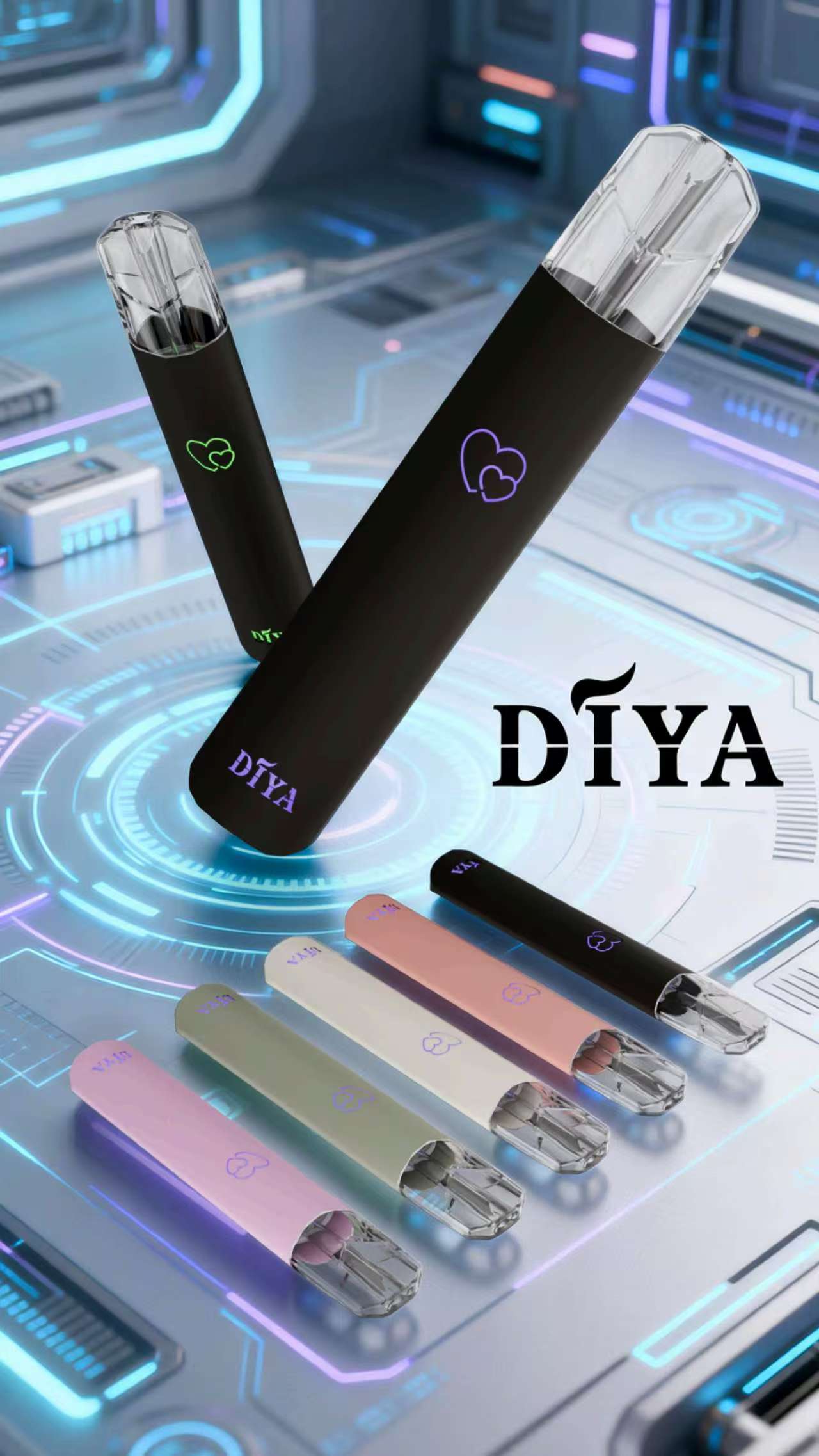 新升級 DIYA叮啞 一代主機 霧化桿 通配一代煙桿