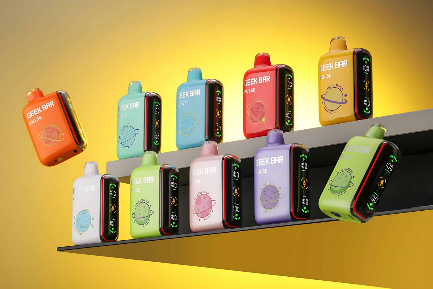 美國原裝 Geek Bar Pulse Vape 小火箭 脈衝 拋棄式電子煙 7500口