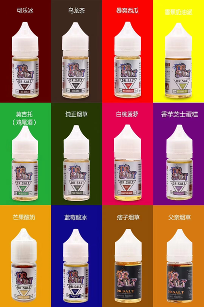 DR SALT 鹽博士 一代煙油系列 尼古丁菸油 30ML 35MG