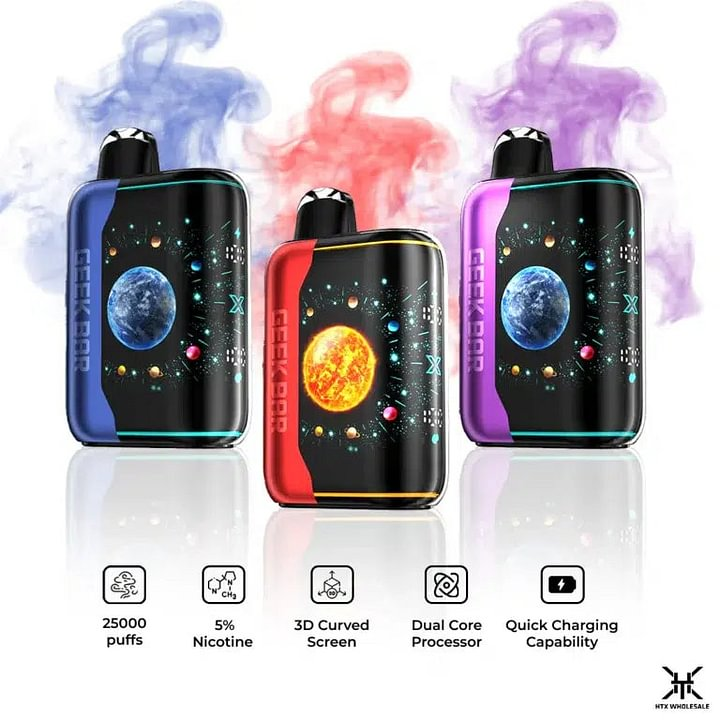 美國爆品 GEEK BAR Pulse X 25000口 拋棄式/一次性電子煙