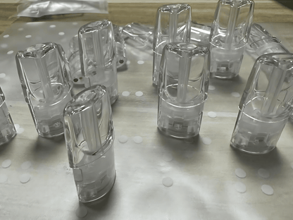 一代側注油空彈 透明側邊空殼 重複式注油煙彈空倉 2ML