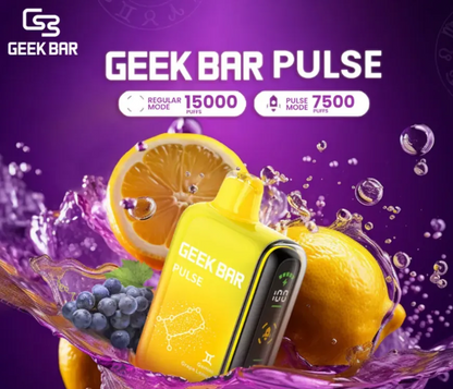 美國原裝 Geek Bar Pulse Vape 小火箭 脈衝 拋棄式電子煙 7500口