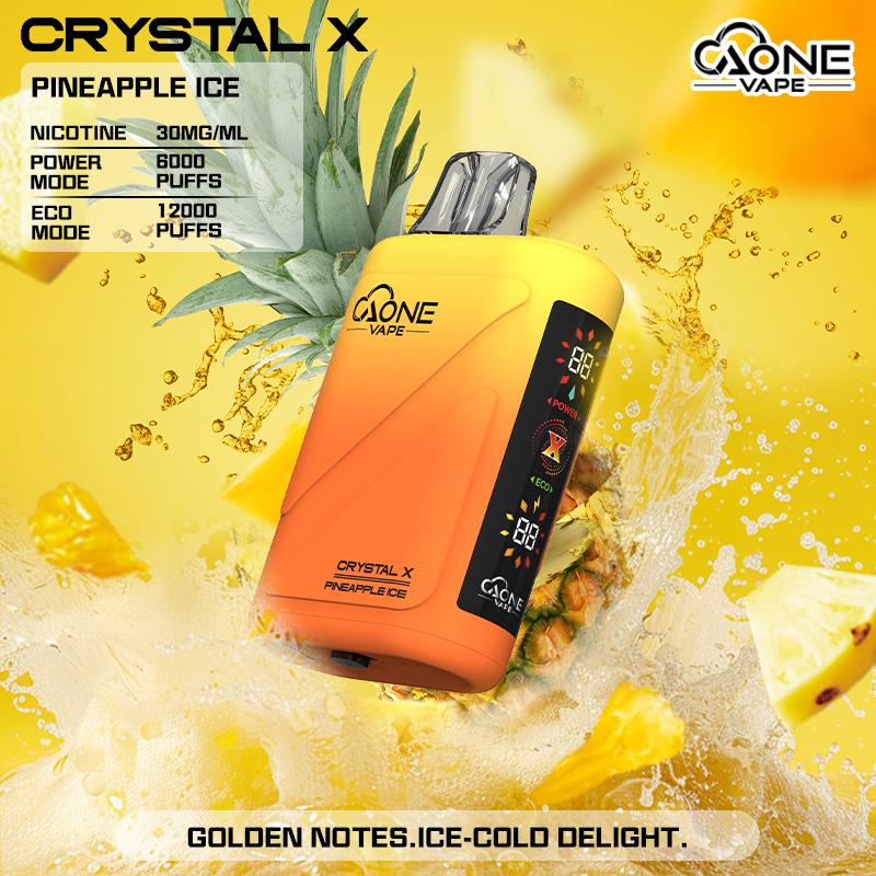 AONE VAPE CRYSTAL X 水晶2代 12000口 大容量拋棄式電子菸