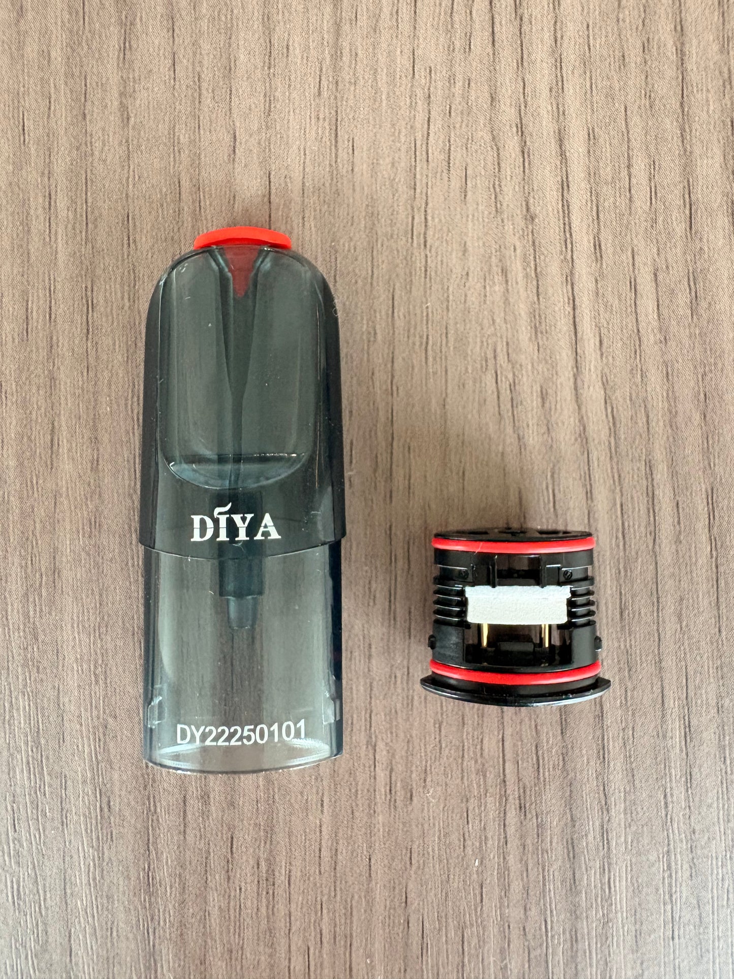 diya叮啞 茶色空彈 上下分離空殼  一代通用煙彈空殼 2ml