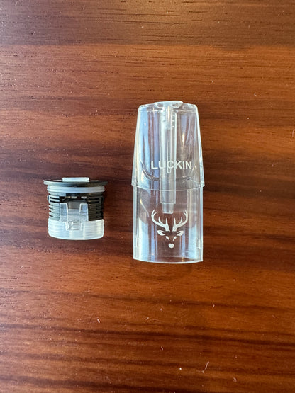 新品上市 LUCKIN幸運 一代空彈空殼空倉1.6ML 四彩發光