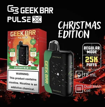 美國爆品 GEEK BAR Pulse X 25000口 拋棄式/一次性電子煙